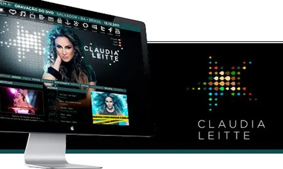 Claudia Leitte lança novo site