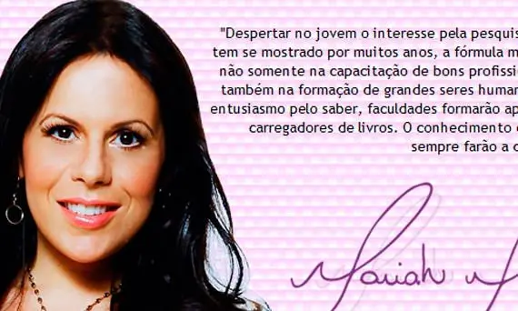 Mariah Morais apresenta projeto web