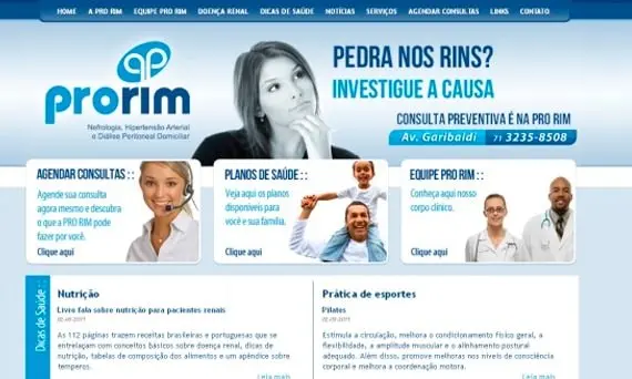 Click Interativo criando com cuidado