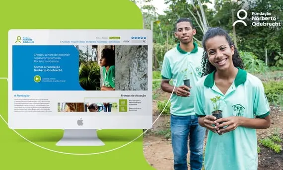 Fundação Norberto Odebrecht divulga novo site