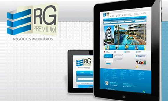 Novo Site da RG Premium. Seu imóvel através de um clique