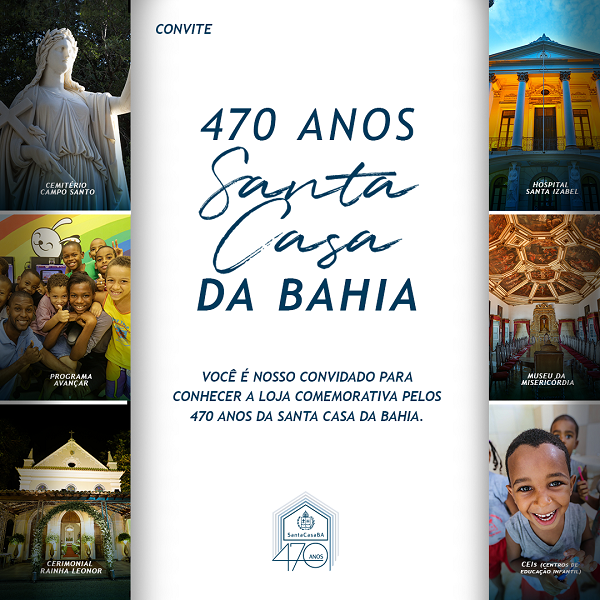 Santa Casa de Misericórdia lança loja em comemoração aos seus 470 anos de história