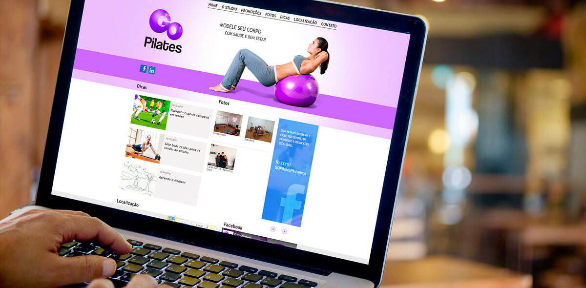 Site Go Pilates 2013 - Click Interativo