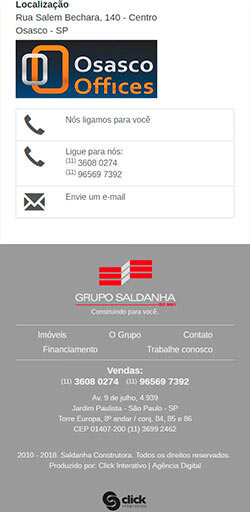 Site Grupo Saldanha 2015 - Click Interativo